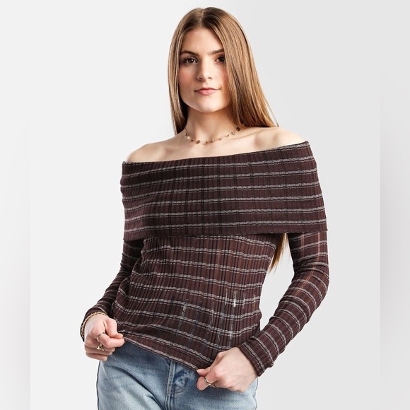 Free People Tops - Free People Snowbunny Off The Shoulder Top